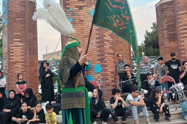تعزیه‌خوانی دهه دوم محرم در بهارستان‌۲