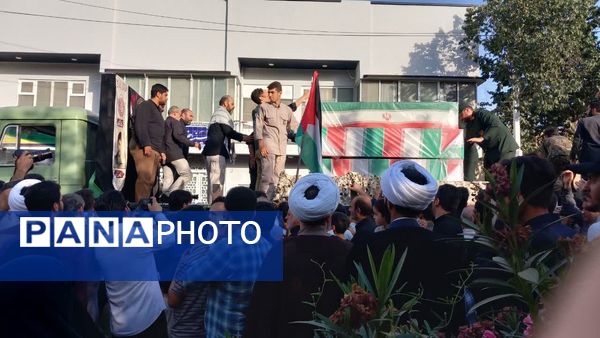 تشییع 8 شهید پدافند هوایی ارتش و هوافضای سپاه در قم