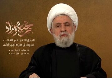نعیم قاسم: همسویی با اسرائیل مانند سوراخ کردن کشتی و غرق شدن همه است