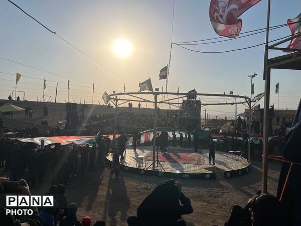 مراسم تعزیه حسینی در روستای فدیشه