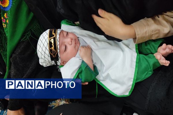 آیین شیرخوارگان حسینی در نخستین روز محرم در مساجد  نیشابور و شهر بار