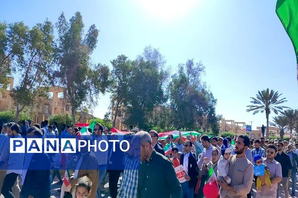 حضور  پرشور مردم بوموسی در راهپیمایی ۲۲بهمن 