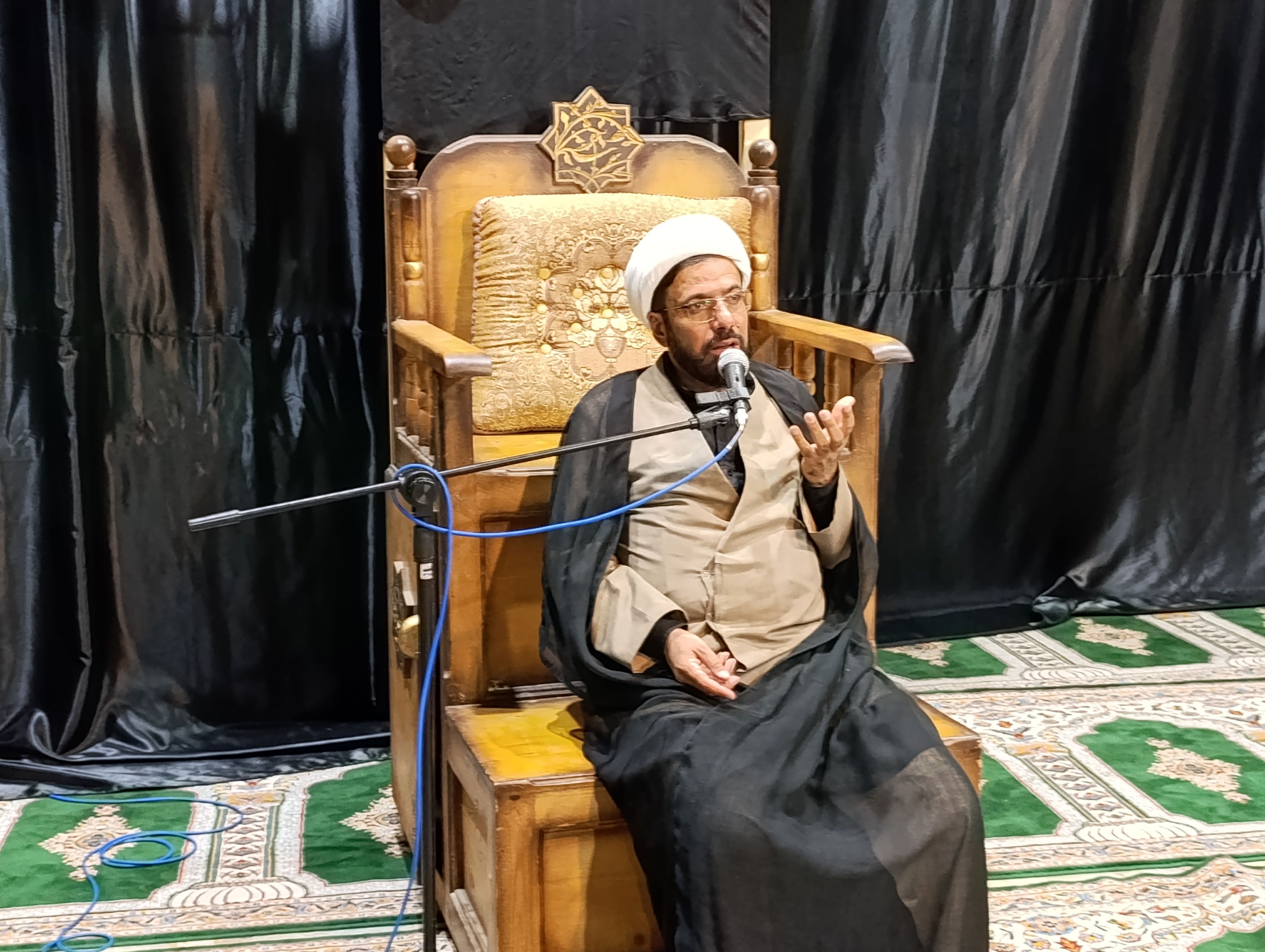 مراسم سوگواری شهادت حضرت رقیه (س) در شهر سفید‌دشت 