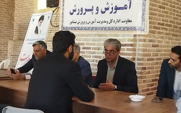 گذری بر میز خدمت اداره آموزش و پرورش نیشابور در نماز جمعه این هفته 