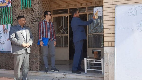 برگزاری مانور پدافند غیرعامل در آموزشگاه سمیه ناغان 