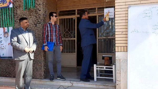 برگزاری مانور پدافند غیرعامل در آموزشگاه سمیه ناغان 