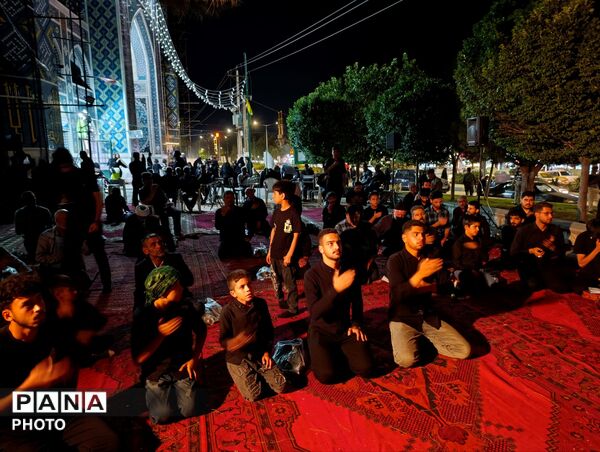 مراسم عزاداری شب سوم ماه محرم در نیشابور 