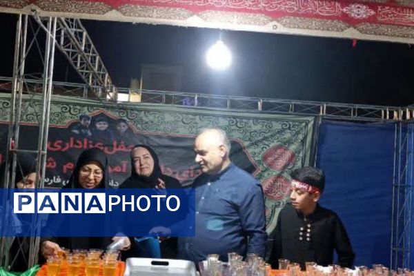 مراسم عزاداری و روضه خوانی سالار شهیدان به میزبانی ناحیه 4 شیراز