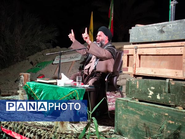 یادواره شهدا در روستای آرنگو پایین 