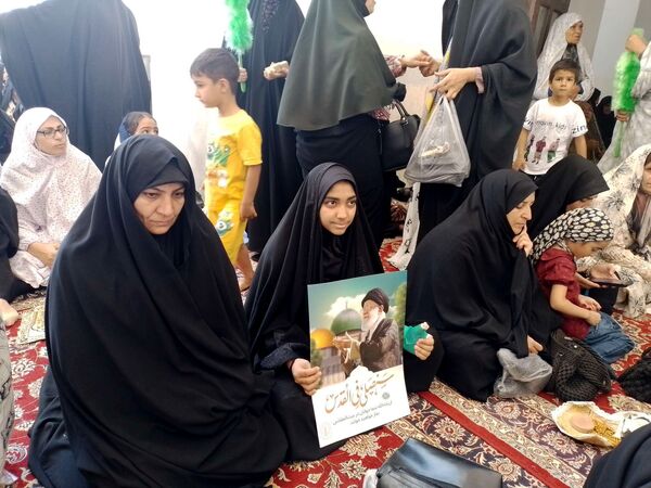 نماز عبادی سیاسی جمعه در خلیل آباد