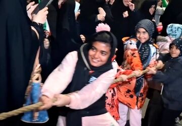 کری خوانی ورزشکاران شهر کهک قم با متجاوزان