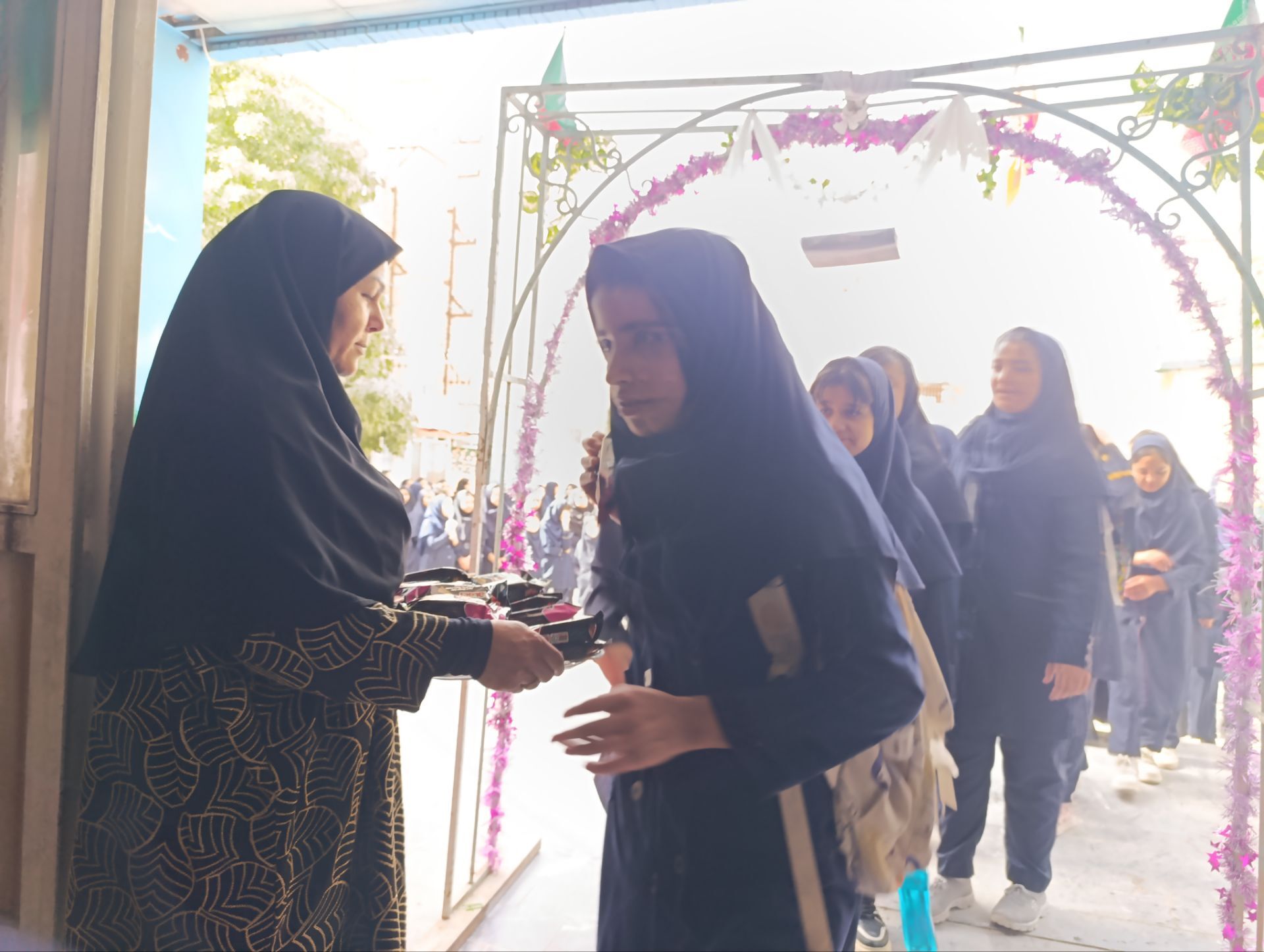 جشن جوانه ها در دبیرستان سروقد مشهد 
