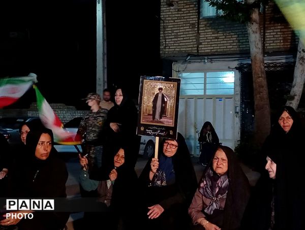 جلوه ای از عشق و معنویت در منطقه 22بهمن شرقی نیشابور 