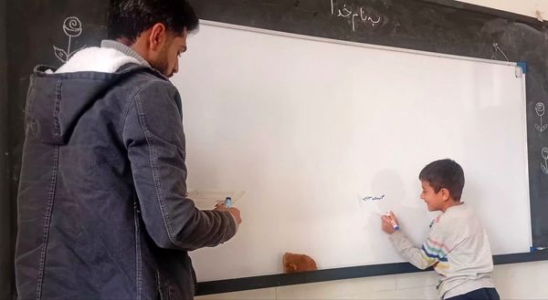 برپایی کلاس های جبرانی در مدرسه شهید جانکی