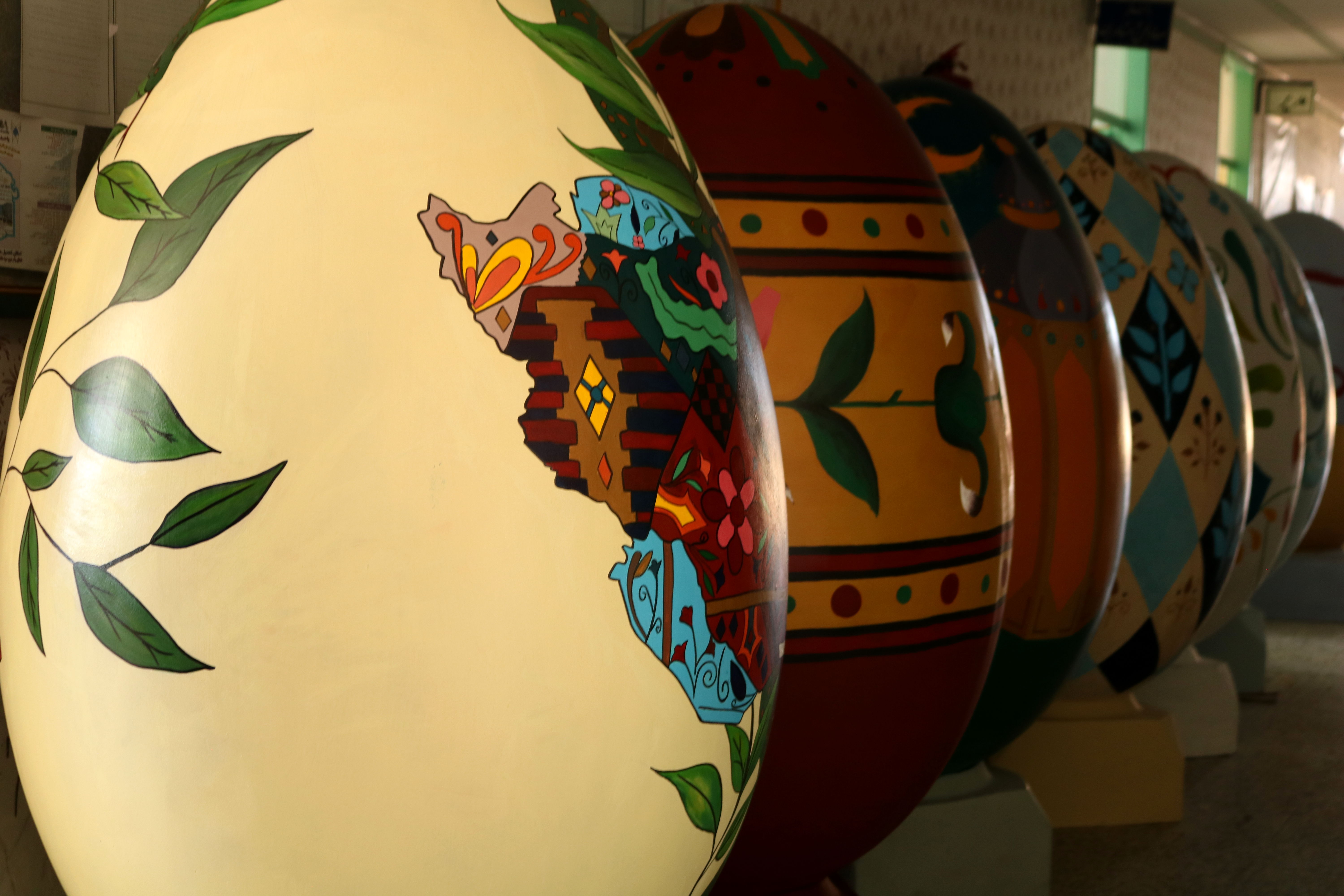 تخم‌مرغ‌های رنگی به پیشواز بهار رفتند