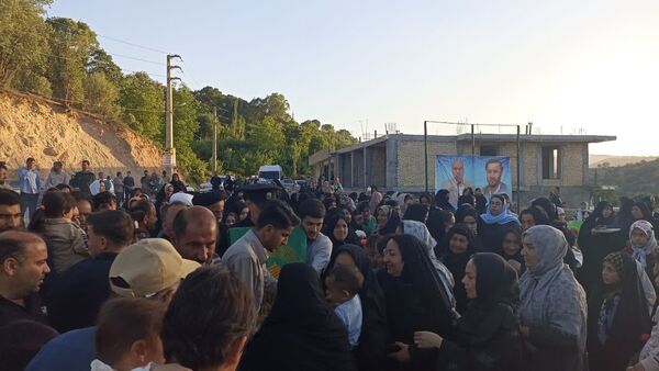 استقبال پر‌شور مردم دهستان کریک از کاروان خدام رضوی