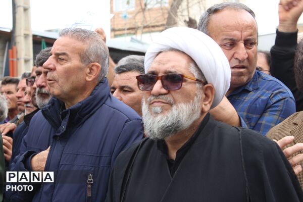 تشییع شهید جنگ رمضان امیررضا قدرتی