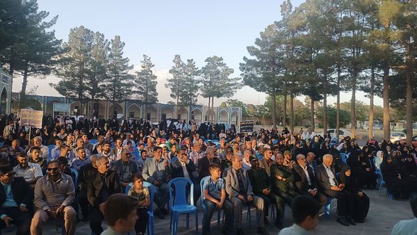 مراسم غبارروبی لاله زار شهرستان نیشابور به مناسبت گرامیداشت هفته معلم 