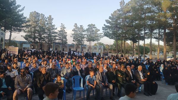 مراسم غبارروبی لاله زار شهرستان نیشابور به مناسبت گرامیداشت هفته معلم 