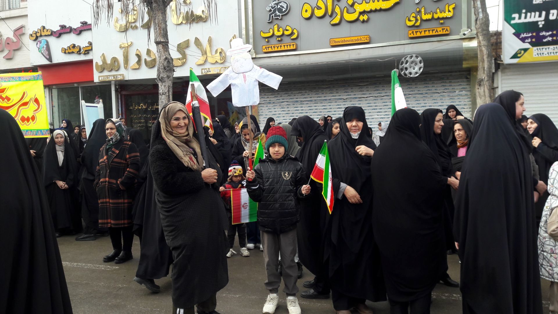 گلستانی از غرور در سملقان؛ موج حضور مردم در جشن انقلاب