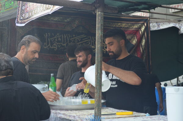 تجمع بزرگ جاماندگان اربعین در تهران