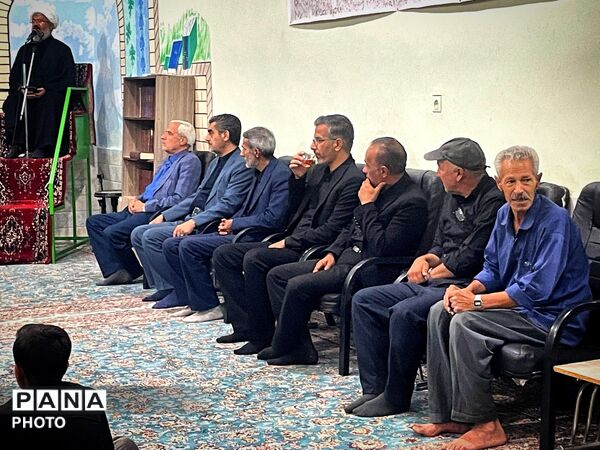 حضور امام جمعه شهرستان کاشمر در روستای نای