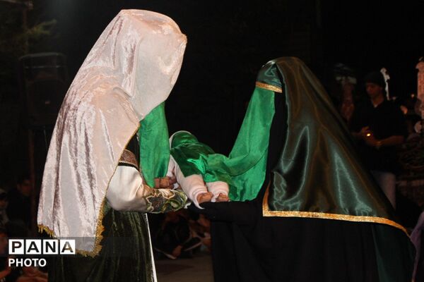 شکوه حماسه عاشورا در اجرای تئاتر شهادت حضرت امام حسین(ع) در نظرآباد