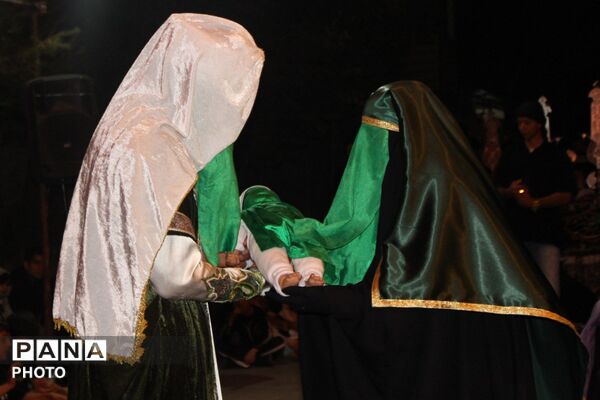 شکوه حماسه عاشورا در اجرای تئاتر شهادت حضرت امام حسین(ع) در نظرآباد
