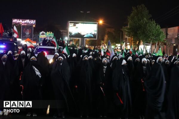 رزمایش دختران «جانفدا ایران» در شهرستان ساوجبلاغ 