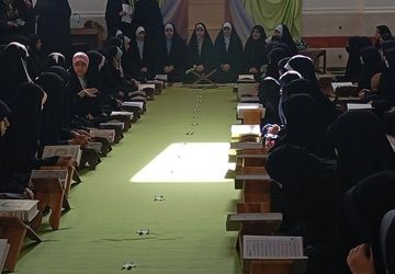 تلألو قرآن در دبیرستان علوم و معارف اسلامی شهرکرد