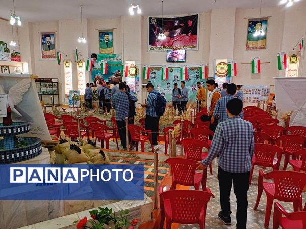 اردوی آموزشی تیراندازی و بازدید از موزه و مزار شهدای گمنام در شهرستان بروجرد