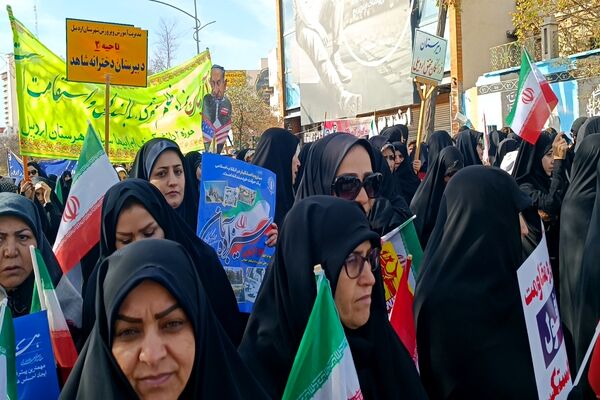حماسه باشکوه یوم ا... ۱۳ آبان در استان اردبیل 