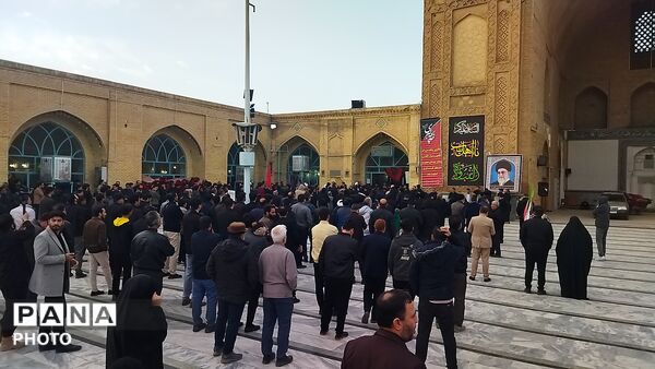 شهر نیشابور مشکی پوش شد ـ ۱ 