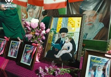 تجدید بیعت دختران جان فدای اردبیل با ولایت