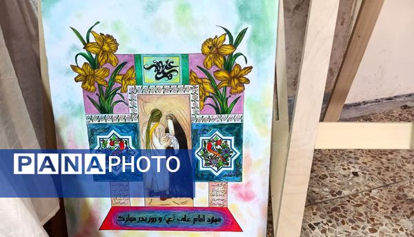 برپایی نمایشگاه دست سازه‌های دانش‌آموزی در ورامین