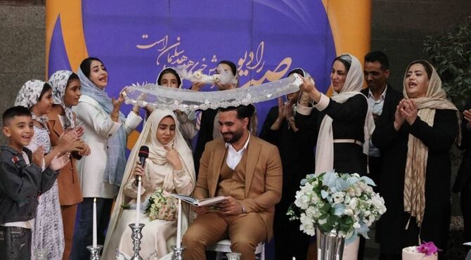 عروسی خوبان، ترویج فرهنگ پیوند و امید/ مراسم عروسی خوبان به همت رادیو برگزار شد