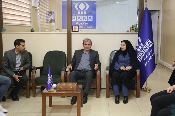 حضور مدیرکل آموزش و پرورش آذربایجان شرقی در خبرگزاری پانا به‌مناسبت سالروز تاسیس این رسانه