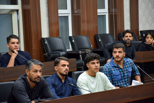 نشست همدلی معاون استاندار با قهرمانان و مربیان ورزشی تربت حیدریه