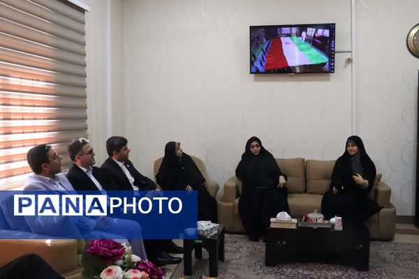 حضور مدیرکل آموزش و پرورش آذربایجان شرقی در سازمان دانش‌آموزی استان