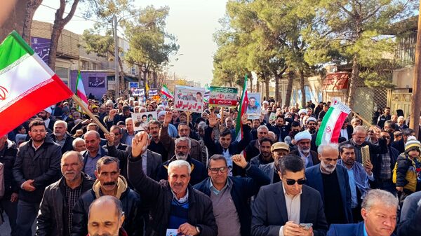 پتجمع گسترده و مردمی مردم ولایت مدار شهرستان خلیل آباد