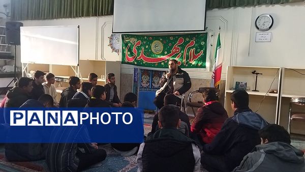 مراسم میلاد حضرت مهدی (عج) در دبیرستان شاهد ابوذر غفاری نیشابور 