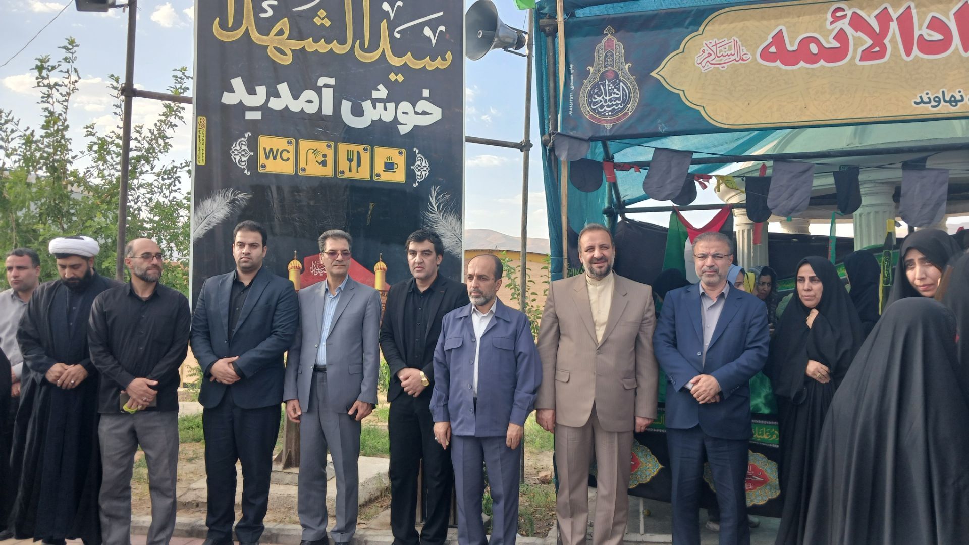 برپایی موکب جوادالائمه به میزبانی مدارس شهرستان نهاوند
