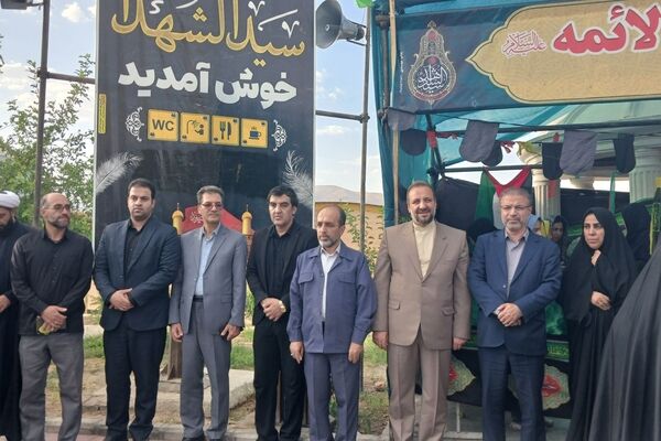 برپایی موکب جوادالائمه به میزبانی مدارس شهرستان نهاوند