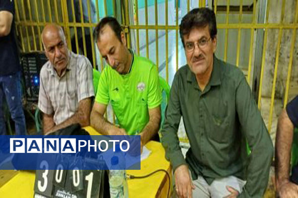 قهرمان مسابقات فوتسال فرهنگیان شهرستان دشتستان