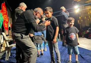  آئین سیاه پوشانِ هئیت کودکانه فتاح شیراز