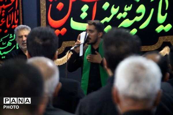 پرسه خوانی صبح تاسوعا در ده بالا یزد