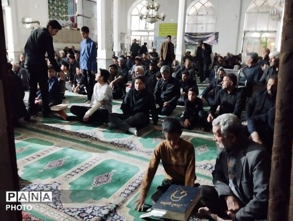 مراسم اولین شب قدر  در خلیل آباد