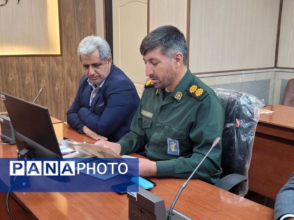 تودیع و معارفه مسئول بسیج دانش‌‌آموزی برادران ناحیه یک بندرعباس