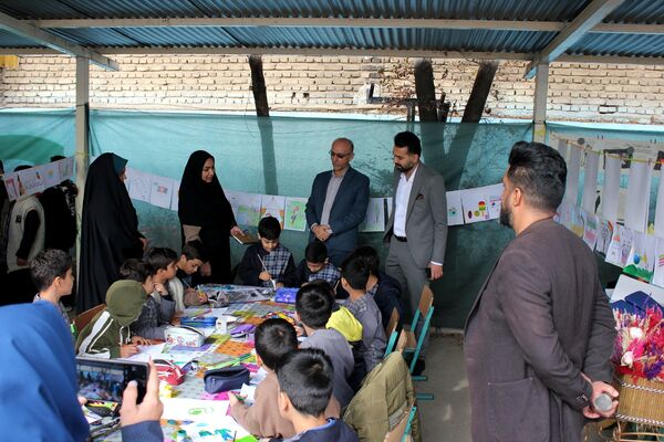  افتتاح جشنواره «امید فردا» در مدرسه شاهد ده دی ورامین