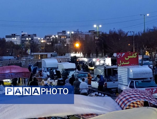 حال‌ و هوای خرید عید در بروجن